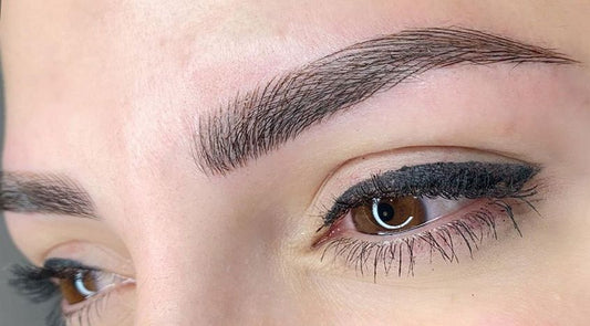 EYEBROW SHADING RETOUCH AFTER 4 WEEKS - divabeauty